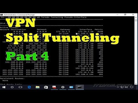 Configuring and Troubleshooting VPN Split Tunneling on Windows 10 - Part 1
