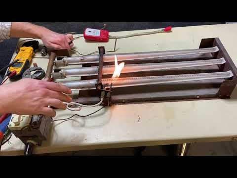 Standing pilots, combination gas valves, Thermocouples.