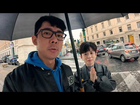 我在狂風暴雨的梵蒂岡城裡見到教宗了【阿滴日常】