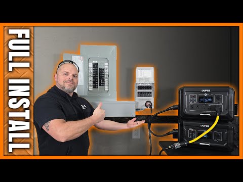 Step-by-step on How to install a 30 amp transfer switch