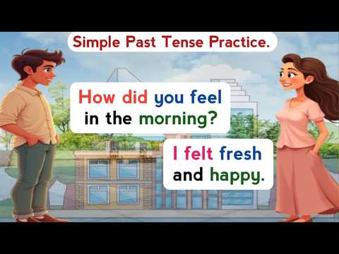 Daily Use English Sentences and Words | Simple Past tense Practice.