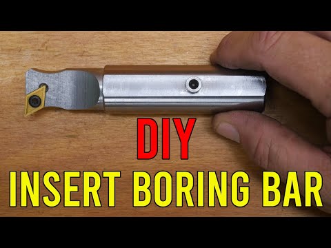 Making a boring bar on the CNC mill || RotarySMP