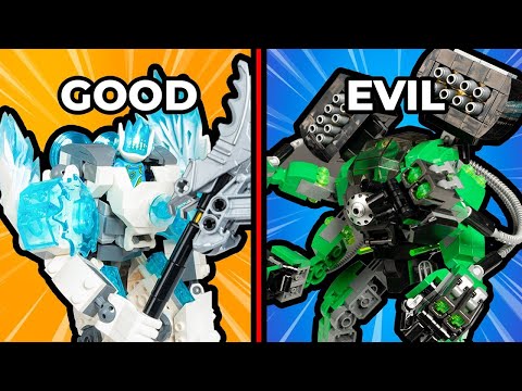 I Built 8 LEGO Space Mechs