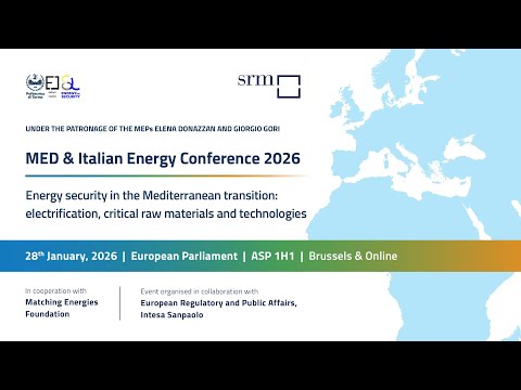 Presentation of the 7th MED & Italian Energy Report at the Europaean Parliament
