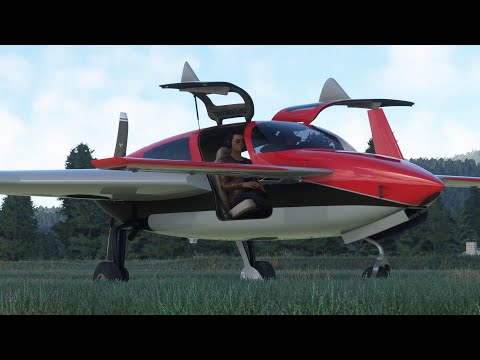 First look (for me) at the Black Square Velocity XL in Microsoft Flight Simulator