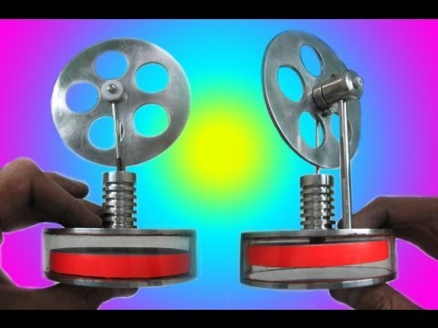 МАГНИТНЫЙ ДВИГАТЕЛЬ СТИРЛИНГА Magnet Motor STIRLING ENGINE ИГОРЬ БЕЛЕЦКИЙ