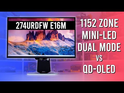 Best 4K Mini-LED for HDR Gaming? - MSI MPG 274URDFW E16M Review