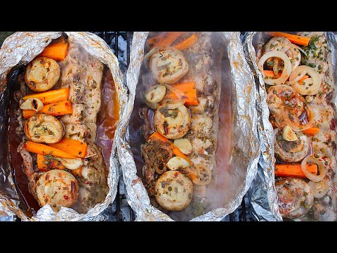 Уникальный рецепт приготовления сочного мяса на мангале.