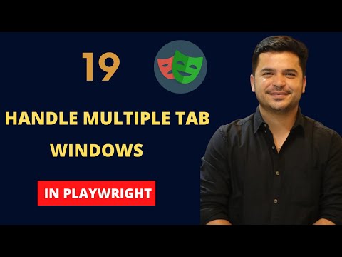 How To Handle multiple tabs in Playwright | How To Switch To Different Tabs