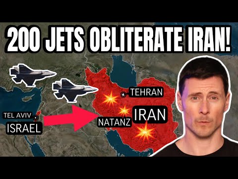 Fighter Pilot Reacts as 200 Fighter Jets OBLITERATE Iran!