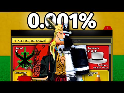 I Found The Rarest Blox Fruits Account