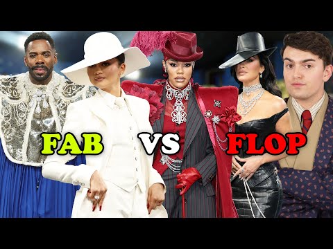 2025 MET GALA FASHION ROAST (kim clearly doesn't care about the theme)