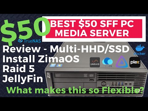 $50 Media SFF Server. Best Budget Media PC and Most Flexible.