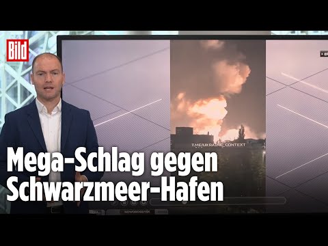 Schrotflinten-Drohne schießt russischen Kamikaze-Flieger ab | BILD-Lagezentrum