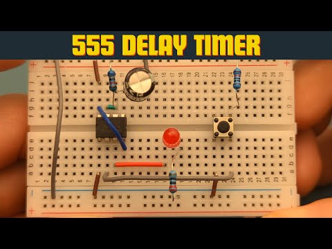 How to Make Adjustable Auto On Off Delay Timer With 555 Timer