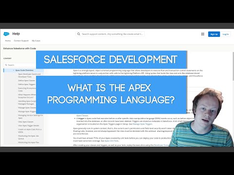 Salesforce Apex Master Class (Ep. 3) - What is the Apex Programming Language?