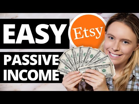 99 EASY Etsy Digital Product Ideas To Earn PASSIVE Income