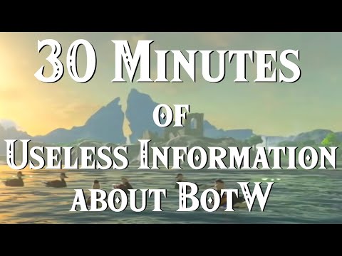 30 Minutes of Useless Information about BotW