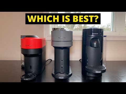 Best Nespresso Vertuo Machine: Next VS Plus VS Pop+