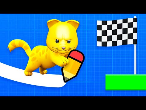 ROBLOX DRAW OBBY, BUT EVERYTHING I DRAW COMES TO LIFE!