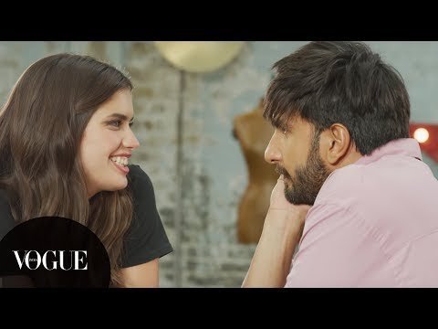 Ranveer Singh Teaches Victoria's Secret Model Sara Sampaio to Speak in Hindi | VOGUE India