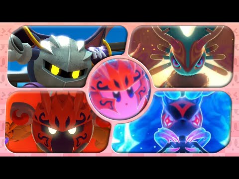 Kirby and the Forgotten Land for Switch 2 ⁴ᴷ All 4 Colosseum Cups (Morpho Knight Sword Kirby)