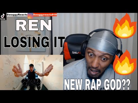 IS HE THE NEW RAP GOD?? | REN - LOSING IT (FISHER RAP RETAKE) REACTION