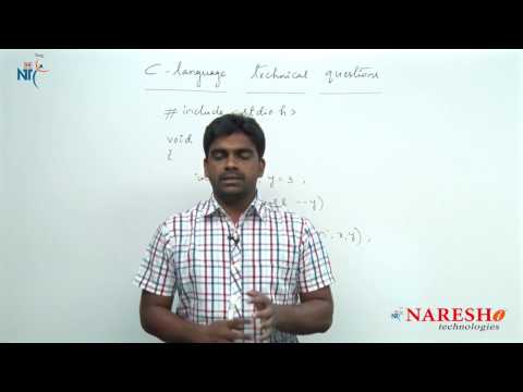 Logical Operators | C Technical Interview Questions and Answers | Mr. Srinivas