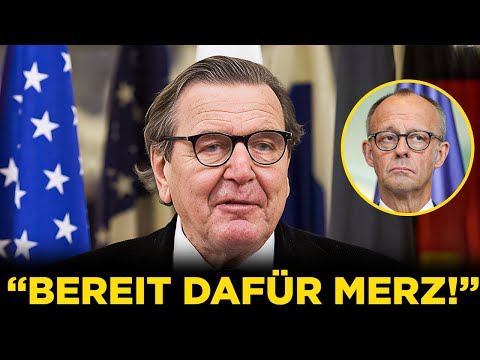Schröder sendet UNFASSBARE Nachricht an Merz!