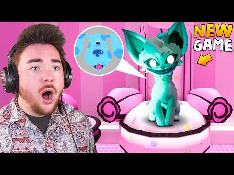 PLAYING THE BLUES CLUES HORROR GAME… (its so cool)