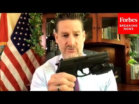 JUST IN: Greg Steube Showcases Gun During House Hearing, Slams Dem Gun Control Calls