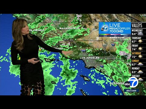 SoCal rain tapers off Wednesday, but another storm is on the way