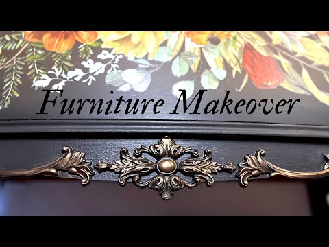 Gorgeous Furniture Makeover Using WoodUBend | Blending Chalk Mineral Paint