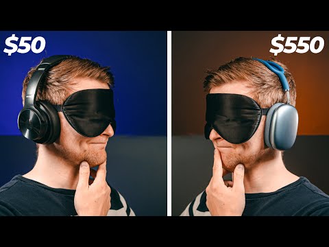 Can You Hear The Difference When BLINDFOLDED? | Apple Airpods MAX, DROP Panda, OneOdio & MPOW