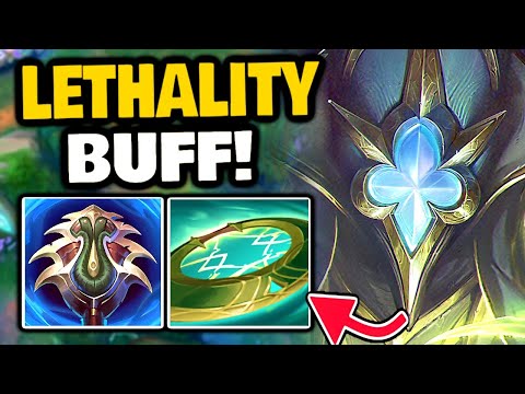 Every LETHALITY item was BUFFED for NOCTURNE Jungle!!