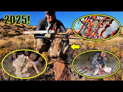 She Bagged A Warthog With A Bow In 2 Days While Her Rival Quit From Food Poisoning!