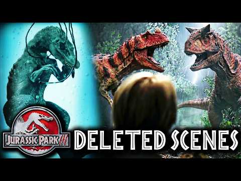 🔥JURASSIC PARK 3’S Strangest Deleted Scenes, Cut Dinosaurs & Lost Concepts