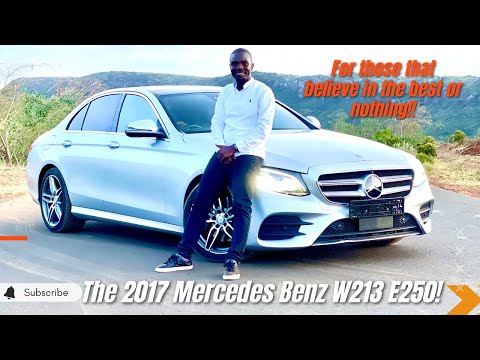 The 2017 Mercedes Benz W213 E250, for those that believe in the BEST or NOTHING!! #carnversations