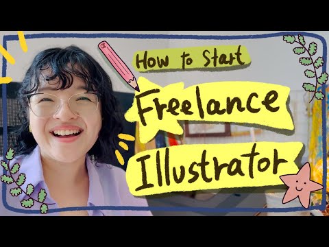 Getting Started as a Freelance Illustrator🎨 A Beginner's Guide