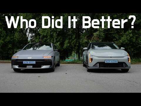 2026 Hyundai IONIQ 6 Facelift vs Kia EV4 | Full Side-by-Side Comparison, Exterior & Interior Review