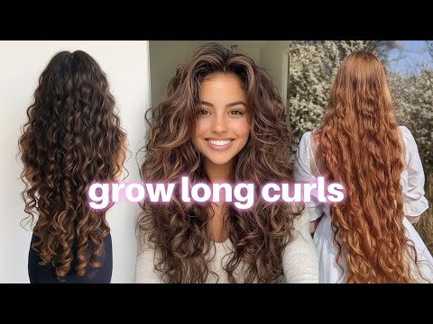 the FASTEST way to grow long curls ✨ (science-based)