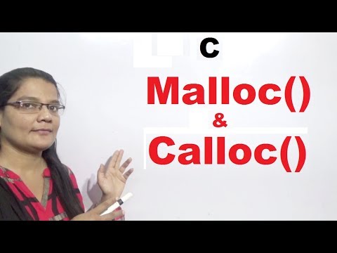 Malloc and Calloc in C in Hindi  Lec-77|C Programming Tutorial in Hindi