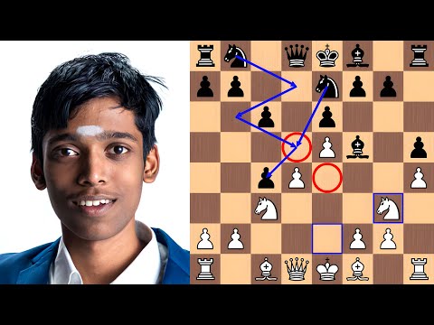 Praggnanandhaa crushes the Caro-Kann