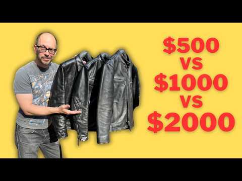 Cheap vs Expensive vs Luxury Leather Jackets