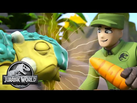 Caring for Jurassic Dinosaurs | Jurassic World | Kids Adventure Show | Dinosaur Cartoons