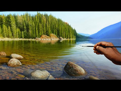 How To Painting Water Details  | Time Lapse | #150