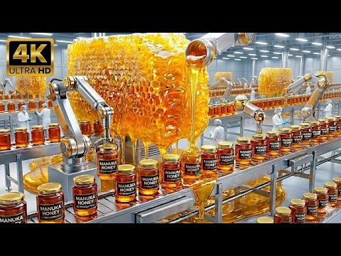Inside the World’s Most EXPENSIVE Manuka Honey Factory: $5,000 “Liquid Gold” in a Jar (Full Process)