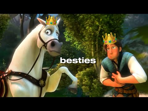 i edited Flynn and Maximus becoming enemies to besties. 😌