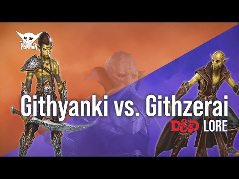 All about the Githyanki & Githzerai - D&D Lore