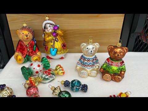 🎅Польские ёлочные игрушки. Импульс. Bilinski. Huras Family. Kamozja